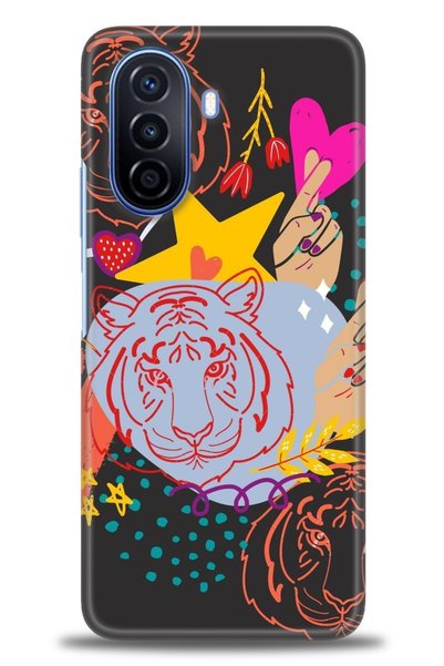 MRCİLETİSİM Tecno Spark 8C Case Hd Printed Case - Kaplan