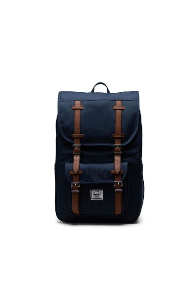 Herschel Supply Co. حقيبة ظهر للكمبيوتر متوسطة الحجم متوافقة مع مقاس 15 بوصة/16 بوصة من Herschel Little America مقاس 21 لترًا