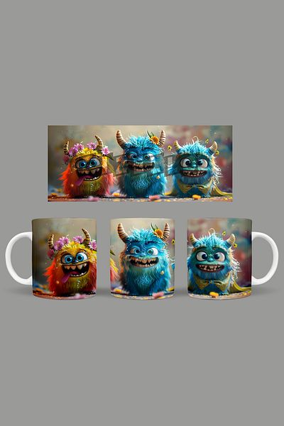 Fizello Cute Baby Monsters - Cute Baby Monsters Mug