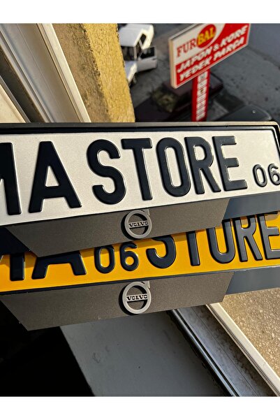 BMASTORE06 VOLVO MAT Model Pleksi Plakalık (1Çift,2Adet)