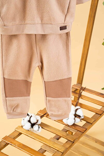 bombe Baby Kids Tile Cotton 2-Piece Set I'M the First Trend Fashion Top and Bottom Set