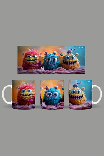 Fizello Cute Baby Monsters - Cute Baby Monsters Mug