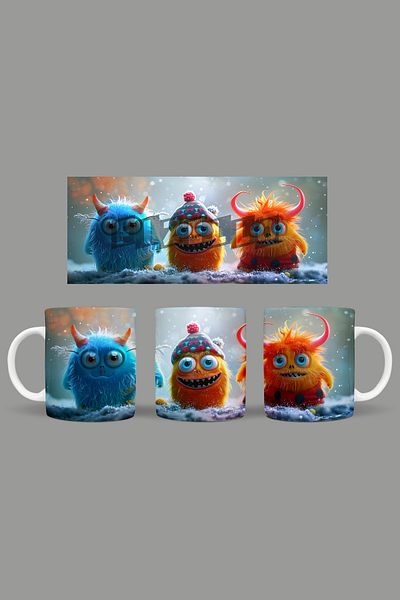 Fizello Cute Baby Monsters - Cute Baby Monsters Mug