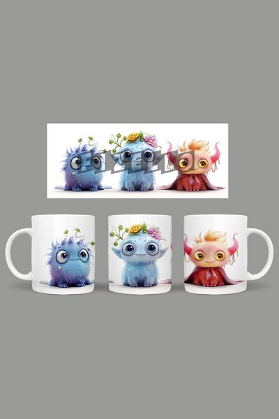 Fizello Cute Baby Monsters - Cute Baby Monsters Mug