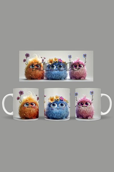 Fizello Cute Baby Monsters - Cute Baby Monsters Mug