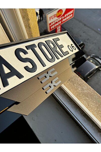 BMASTORE06 Dacia Uyumlu Mat Model Pleksi Plakalık (1çift,2adet)