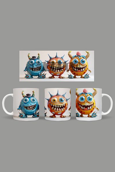 Fizello Cute Baby Monsters - Cute Baby Monsters Mug
