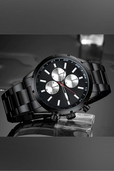 SPOLO Stainless Steel Waterproof Men's Wristwatch