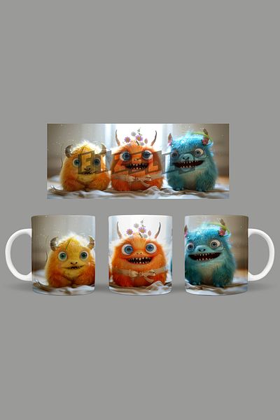 Fizello Cute Baby Monsters - Cute Baby Monsters Mug
