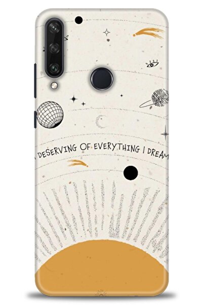 GMOtp حافظة هواوي Y6P مطبوعة بدقة عالية - الكون