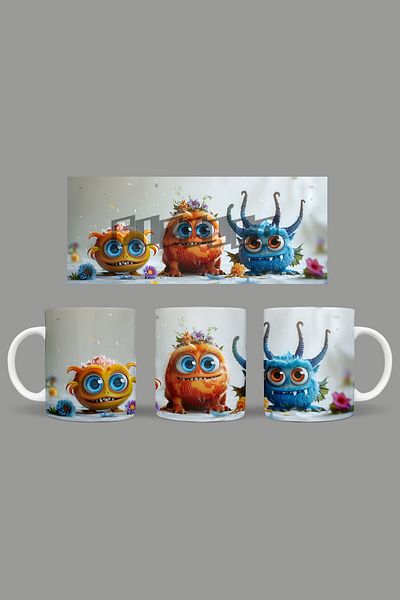 Fizello Cute Baby Monsters - Cute Baby Monsters Mug
