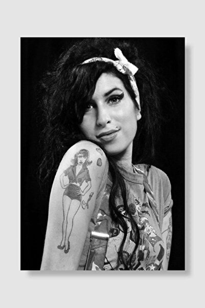 kubdekor Amy Winehouse art Müzik Poster Çerçevesiz Yüksek Kalite Müzik Afiş D...