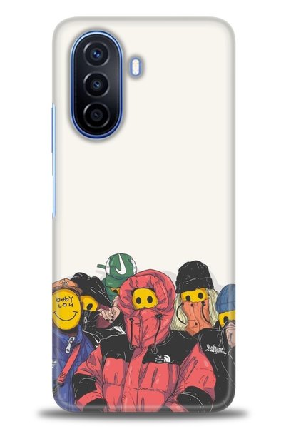 MRCİLETİSİM Tecno Spark 8C Case Hd Printed Case - Guys