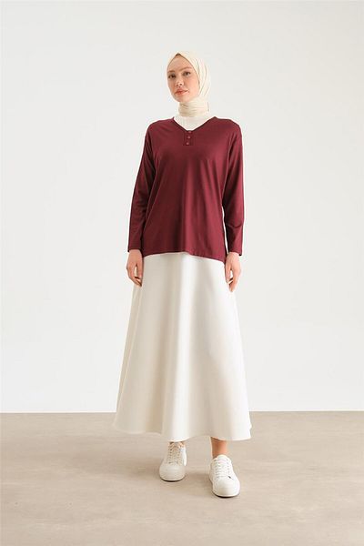 Armine Bumbac pieptănat 24yd9043 Prune