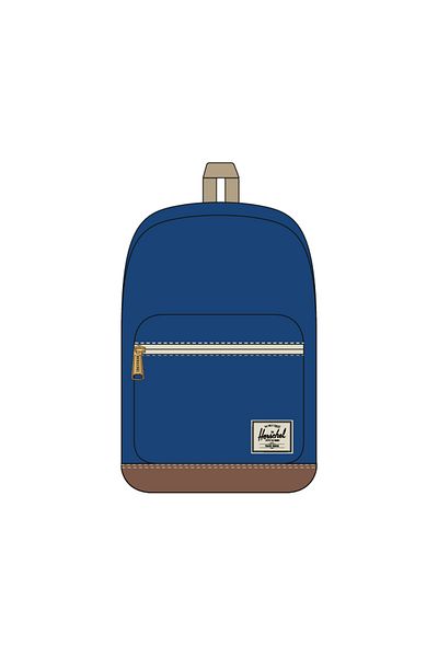 Herschel Supply Co. حقيبة ظهر متوافقة مع Herschel Pop Quiz مقاس 15 بوصة / 16 بوصة
