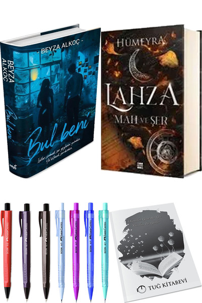 İndigo Kitap Kırık İnci Ciltli ve Lahza 1 Mah ve Şer Ciltli + Hediyeli