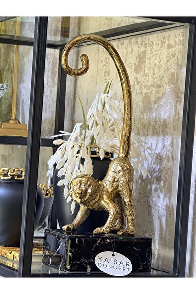 Ornamenti Design Jungle Maymun Obje, Dekoratif Metal Maymun Obje, Maymun Figü...