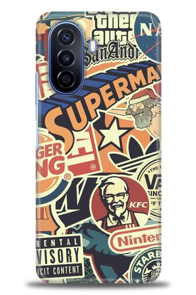 MRCİLETİSİM Tecno Spark 8C Case Hd Printed Case - Superman