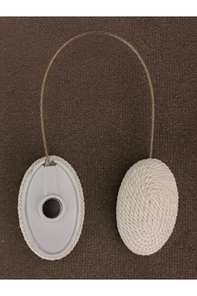 FEDA İSTANBUL Mıknatıslı Perde ve Tül Mandalı İp Sarım 1 Adet