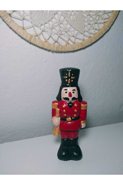 Yıldız İskandinav قطعة واحدة باللون الأحمر... جندي رصاصي... كسارة البندق... ه...