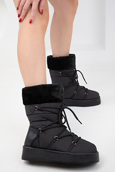 SOHO Siyah Kadın Bot & Bootie 20012