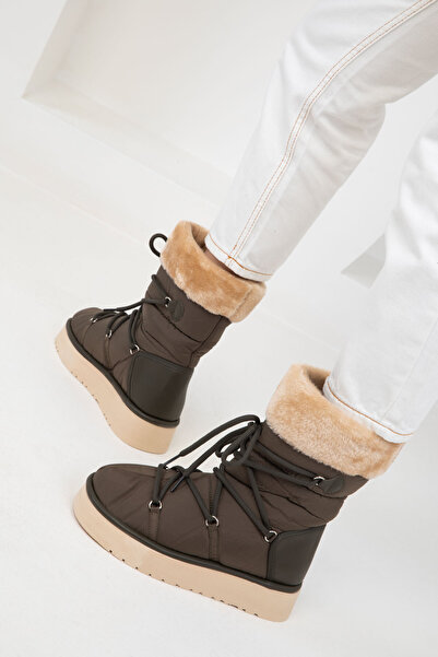 SOHO 20012 Model Khaki Women's Boots and Bootie