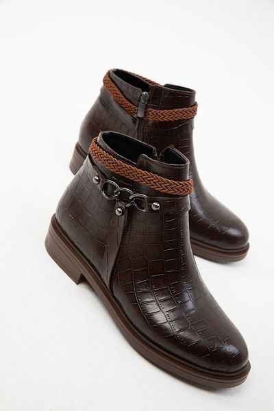 SOHO Women's Brown Krako Boots - 19554 Model Bootie