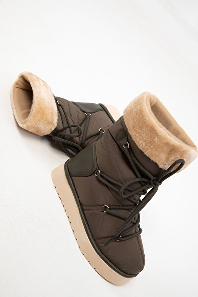 SOHO 20012 Model Khaki Women's Boots and Bootie