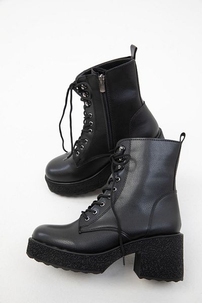 SOHO Women's Black Boots - 20009 Model Bootie