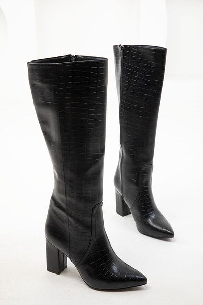 SOHO Krako Schwarze Damenstiefel - 19956