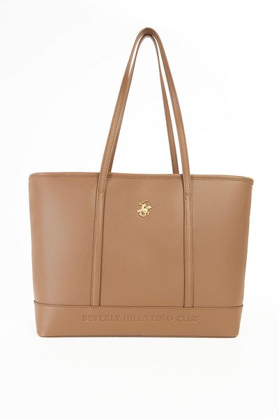 Beverly Hills Polo Club حقيبة كتف نسائية تان 05BHPC111