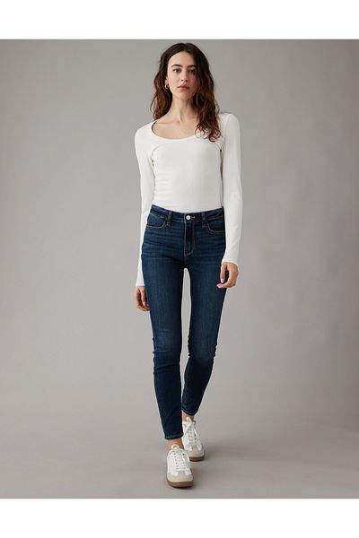 AMERICAN EAGLE AE Next Level High-Waisted Jegging Crop