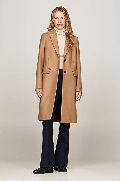 Tommy Hilfiger Klasická bunda ze směsi vlny Th