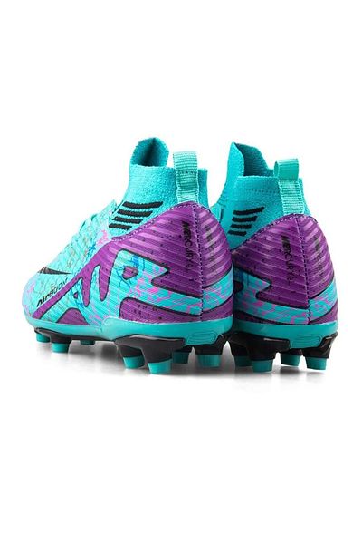 LALİGA Air Laliga Football Socks - Turquoise/Purple/Patterned--