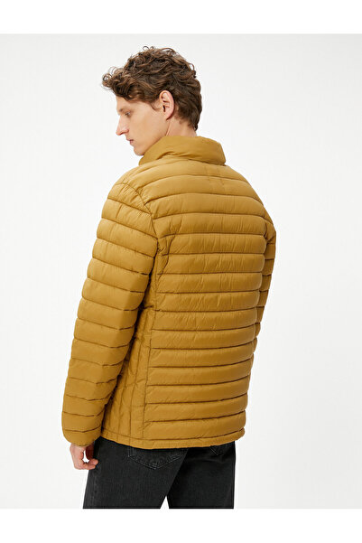 Koton Εποχιακό Puffer Jacket με Stand γιακά και Λαστιχένια Μανίκια