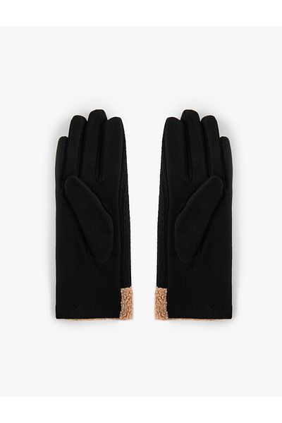 Koton Women's Black Gloves 5Wak50051Aa