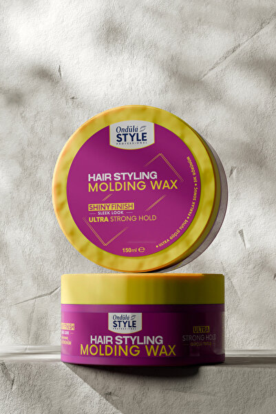Ondüla Style Unisex Şekillendirici Molding Wax | Parlak Sonuç - Ultra Güçlü T...