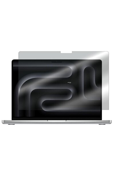 Engo Apple MacBook Pro M4 Hayalet Ekran Koruyucu 14.2 inç Şeffaf