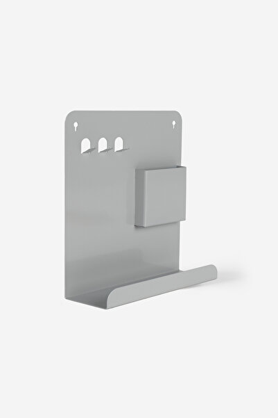 Rarart Concept Gray Metal Keychain - Functional Organizer - Multiguna