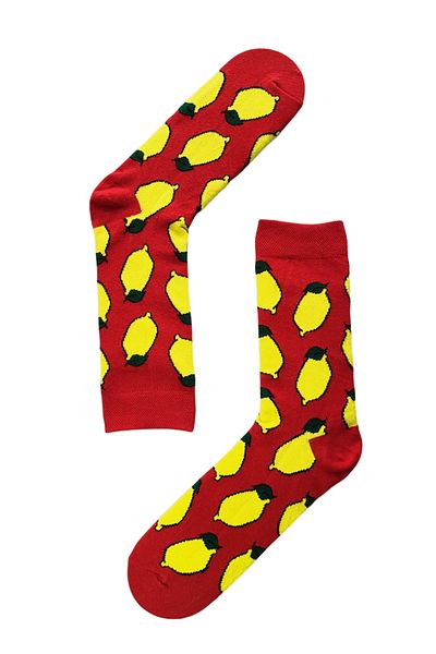 daphne studio Taco Fastfood - Fish Pink Purple Women's Socks Patterned Unisex Socket Below Knee