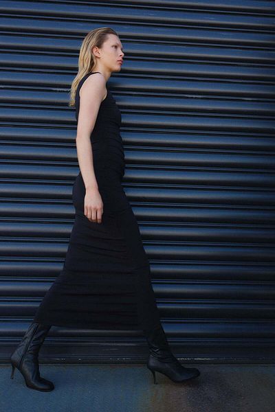 H&M Draped bodycon dress