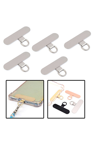 Microcase Telefon İp Askılıklar için Paslanmaz Çelik Tutacak Bağlantı Parçası...