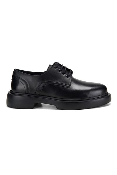 Desa Ανδρικά δερμάτινα παπούτσια Casual Coral Black