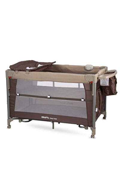 Kraft Easy Fold Anne Yanı Oyun Parkı 70*110 cm Bej