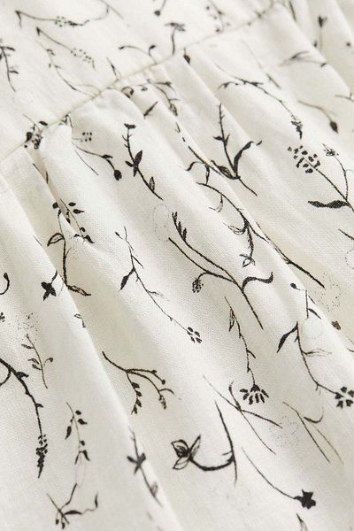 H&M Linen-blend strappy dress