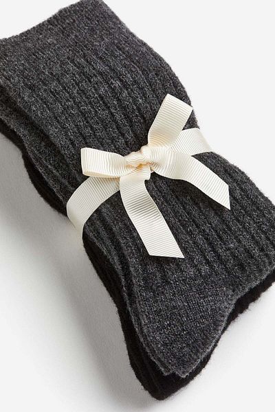 H&M 2-pack wool-blend socks