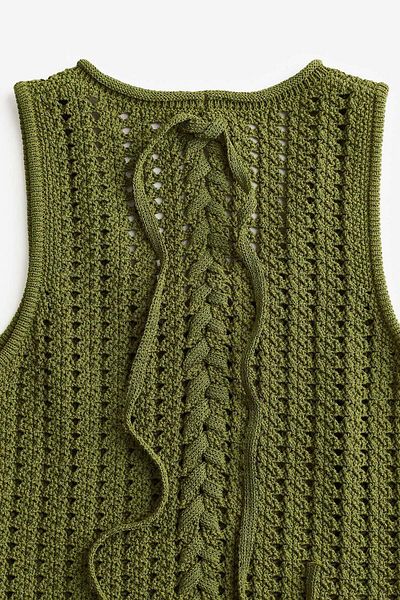 H&M Crochet-look Dress