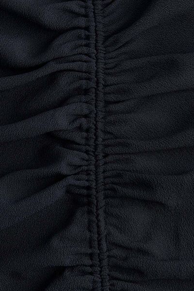 H&M Draped one-shoulder dress
