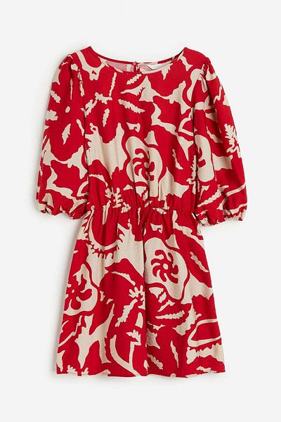 H&M Balloon-sleeved dress