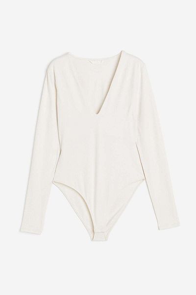 H&M V-neck bodysuit